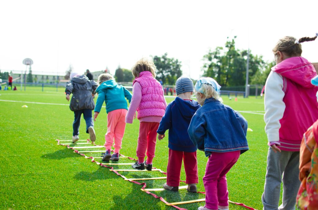 Spielen in den Sommerferien